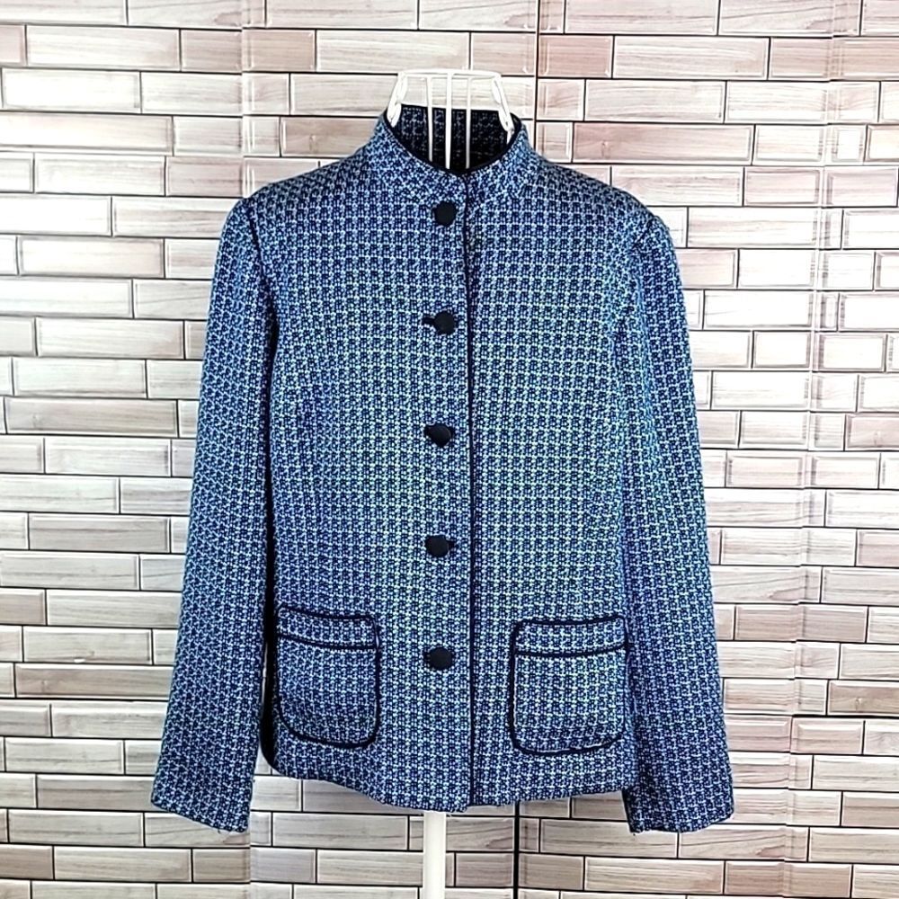 JM Collection tweed blazer Size 6